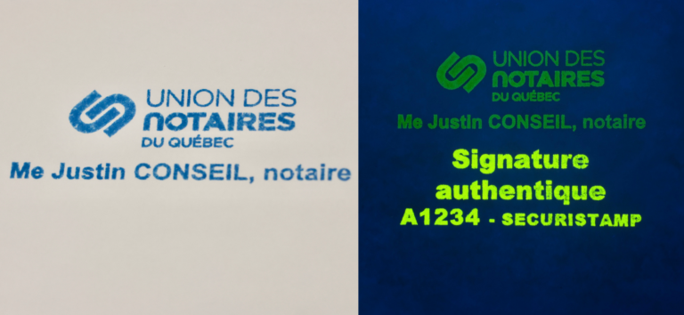 images tampon securistamp sans uv _uvn°2