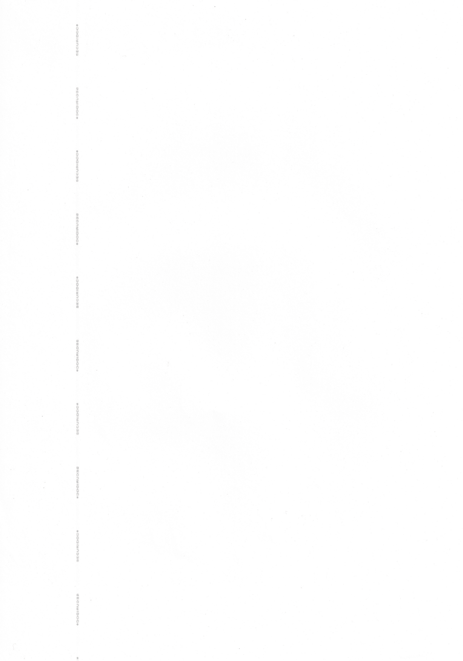 Securi Fil — Papier vierge