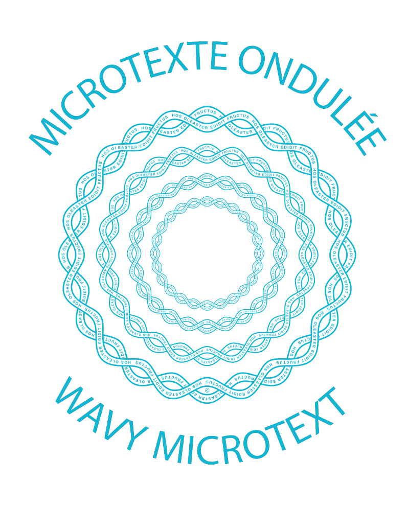 Microtexte ondulé